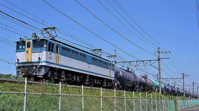 EF65 2127が運用に戻る