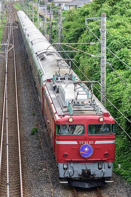 「カシオペア紀行」をEF81 80がけん引