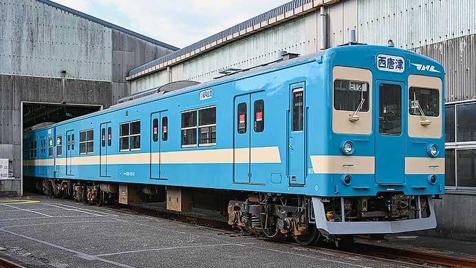 103系E12編成の国鉄色お披露目会開催