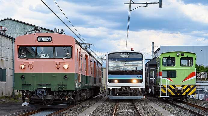 長野総合訓練センターで，もとクモヤ143-52の運転体験開催