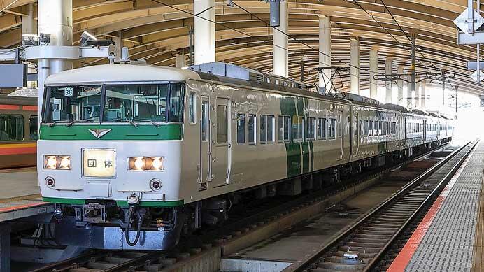 185系B6編成が新潟へ