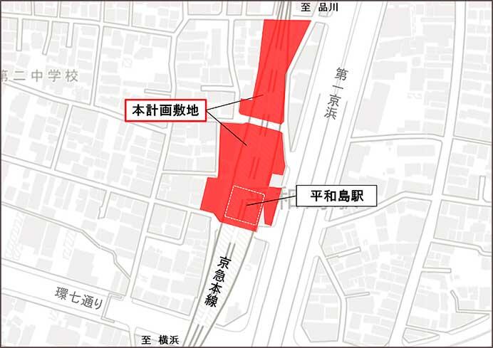 京急，平和島駅周辺の開発計画が始動