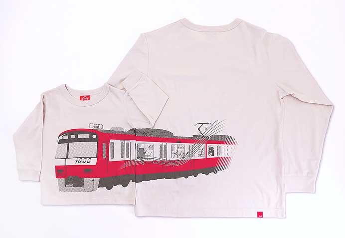 「京急1000形ドレミファインバータ×OJICO長袖Tシャツ」発売