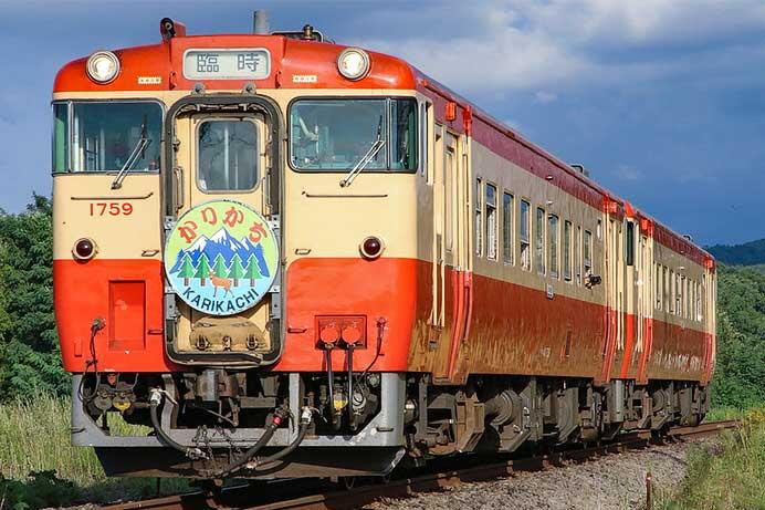 根室本線でキハ40形による団臨運転