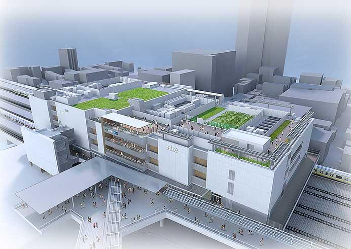 JR東日本，中野駅西側南北通路と新駅舎整備・駅ビル開発の概要を発表