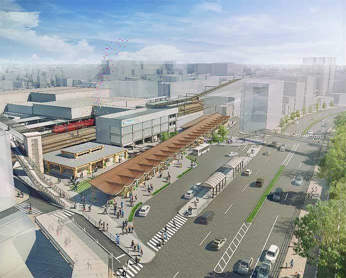 名鉄，名古屋本線 神宮前駅西街区の開発計画を発表