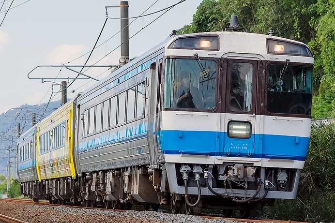 キハ185系3両編成が特急“いしづち”8号を代走