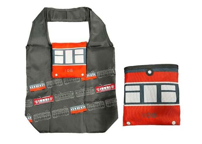 「箱根登山電車エコバッグ（グレー）」を発売