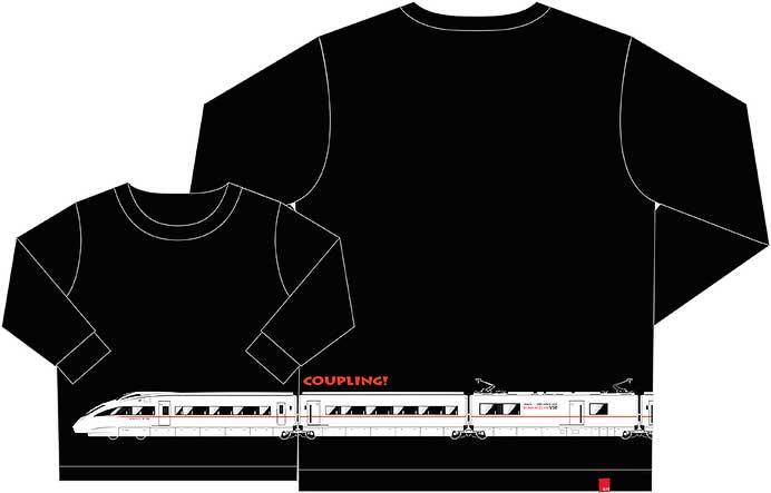 OJICO「カップリング・ロマンスカーVSE 長袖Tシャツ」発売