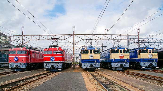 尾久車両センターで機関車の撮影会開催