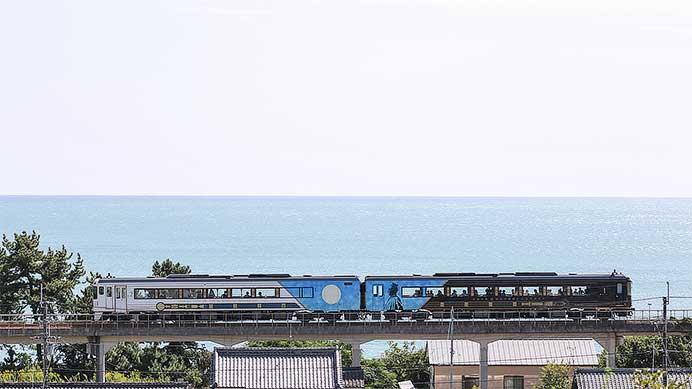 ごめん・なはり線で「時代の夜明けのものがたり」の秋季運転開始