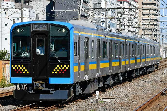 E131系1000番代T1編成が東海道貨物線で日中に試運転