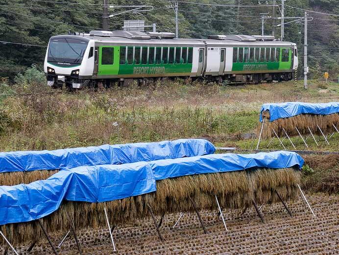 快速&ldquo;リゾートビュー諏訪湖&rdquo;，辰野経由で運転