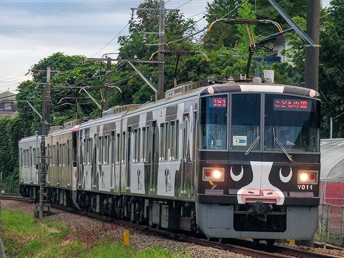 こどもの国線が臨時ダイヤで運転される