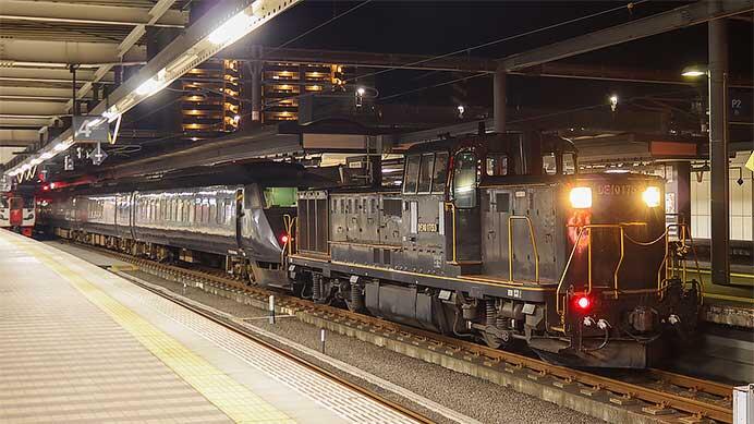 787系4連が回送される