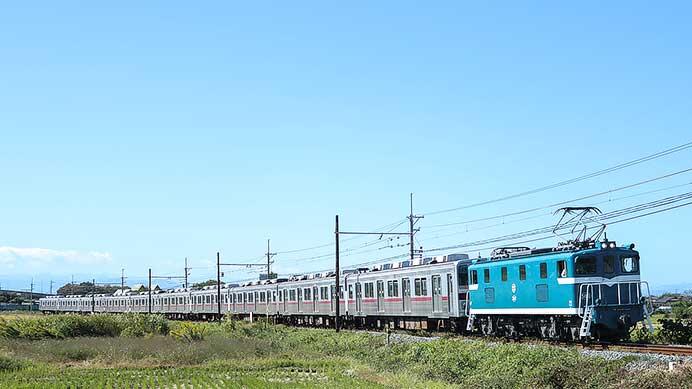 東武9000系9101編成が北館林へ