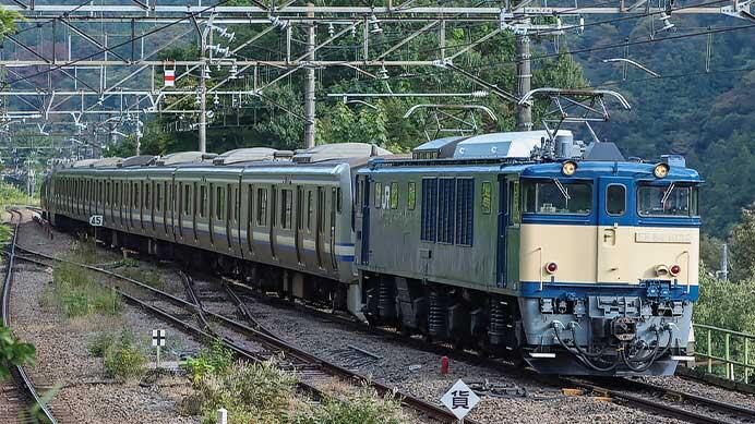 E217系Y-20編成が長野へ