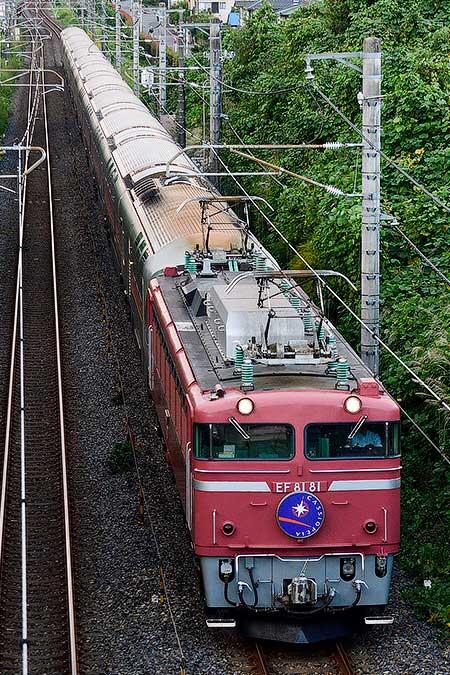 「カシオペア紀行」をEF81 81がけん引