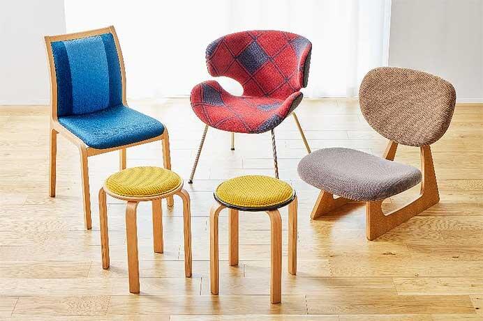 JR東日本，E5系・E6系・E7系の座面シートを使用した「天童木工コラボチェア」8種類を発売