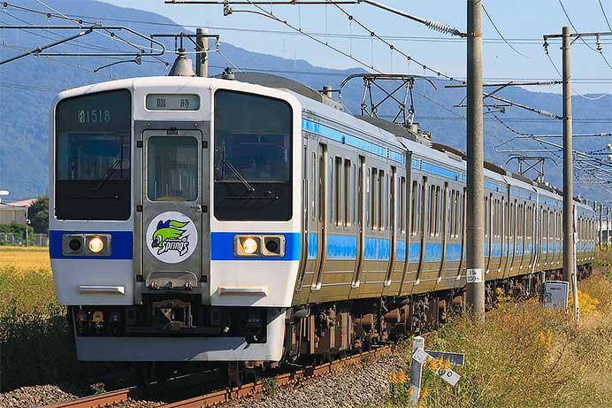 415系を使用した団体臨時列車運転