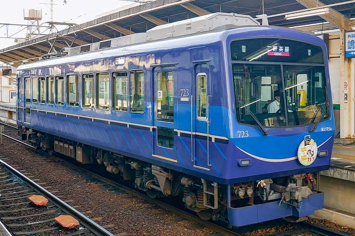 叡山電鉄で火祭り特別ダイヤ実施