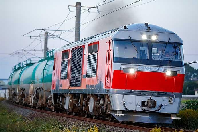 DF200-201の前部標識灯がLEDに