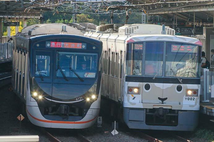 こどもの国線「ひつじ電車」が田園都市線で試運転