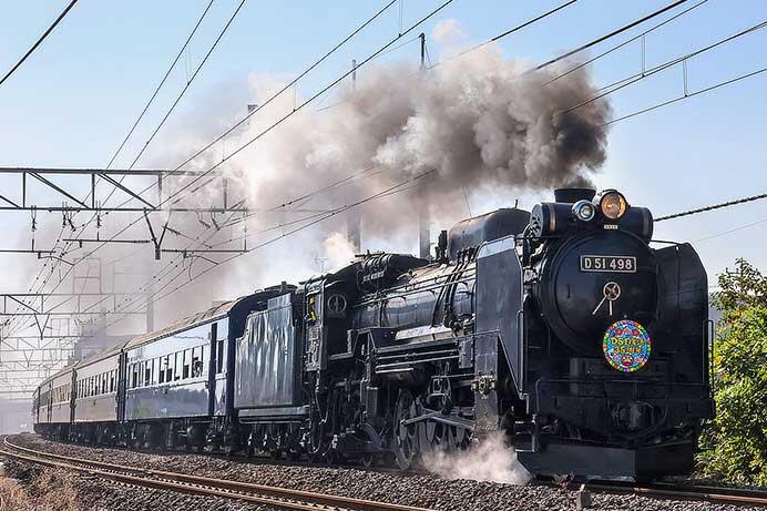 快速“D51復活35周年水上“運転