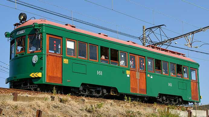 阪堺電軌でモ161形による団臨運転