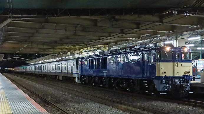 E217系Y-18編成が長野へ