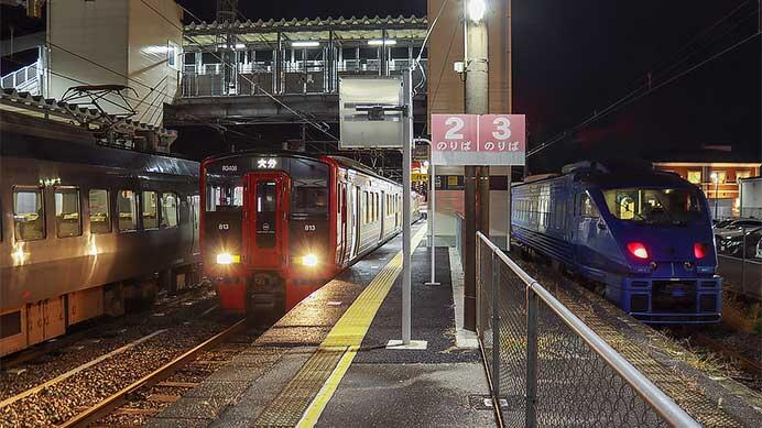 883系が修学旅行臨で坂ノ市へ