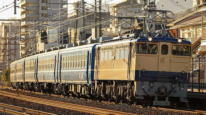 12系5両が網干総合車両所宮原支所に返却回送される