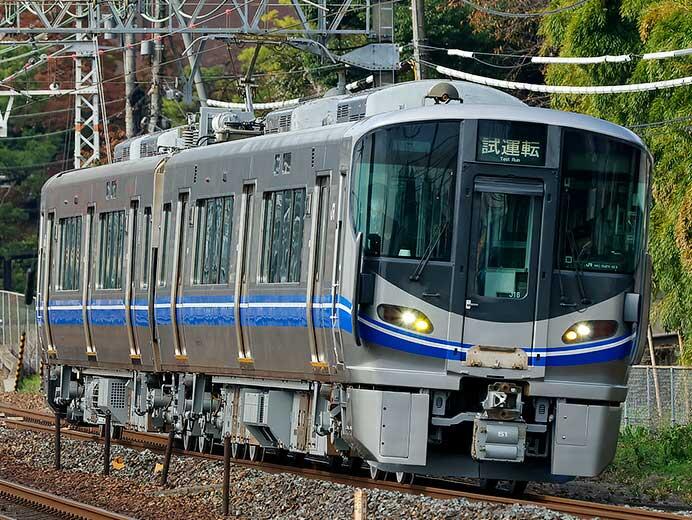 521系J16編成が東海道本線で試運転を実施