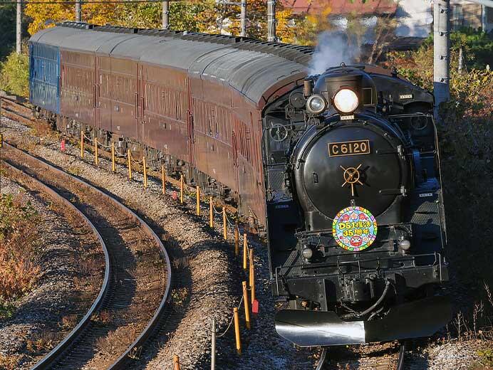 快速&ldquo;D51復活35周年水上&rdquo;をC61 20が代走けん引