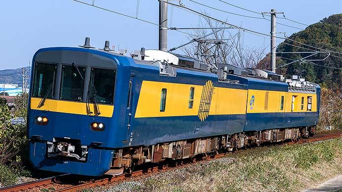 DEC741形がJR四国の電化区間を計測