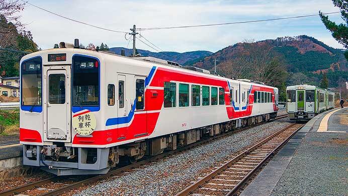 大船渡線で三陸鉄道36形700番代による団臨運転