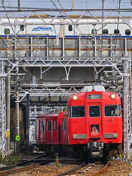 名鉄で「枇杷島分岐 特別撮影会」にともなう団臨運転