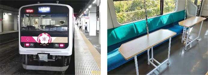 JR東日本水戸支社にイベント専用車両「E501 SAKIGAKE」デビュー