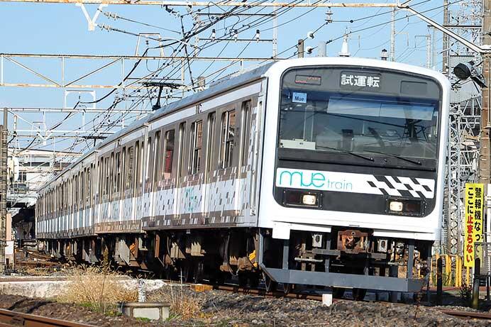 「MUE-Train」が宇都宮線で試運転を実施