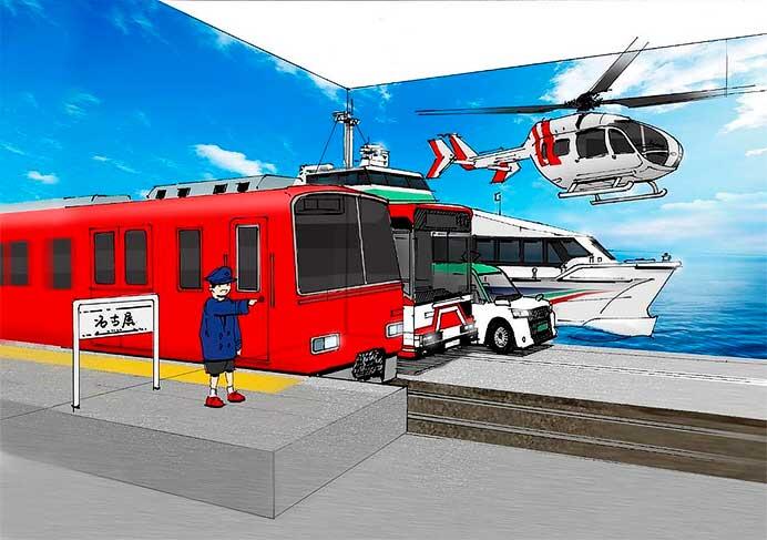 日本モンキーパーク，名鉄グループのりもの館「モンキーパーク駅」をオープンへ