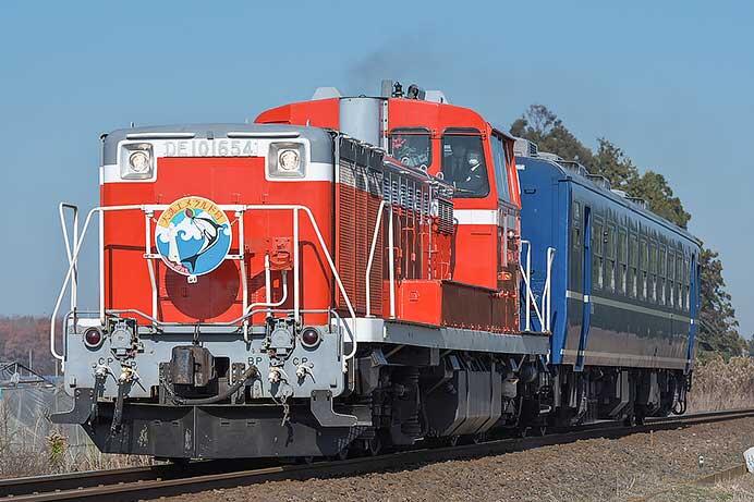 鹿島臨海鉄道で「大洗エメラルド号」運転