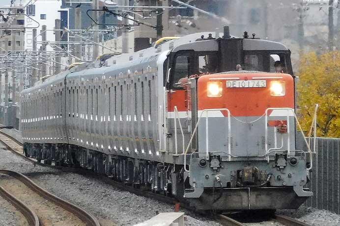 南海電鉄8300系が甲種輸送される