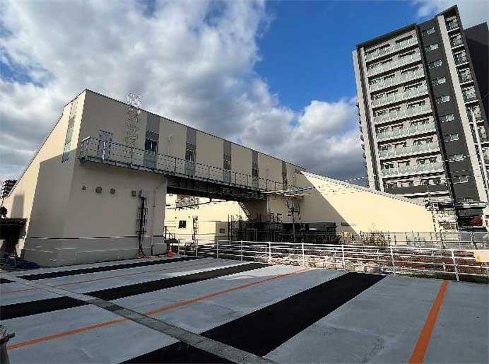 JR西日本，可部線 下祇園駅の自由通路・東西新駅舎の供用を1月28日から開始