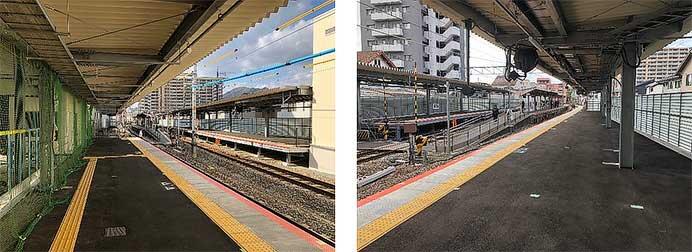 JR西日本，可部線 下祇園駅の自由通路・東西新駅舎の供用を1月28日から開始