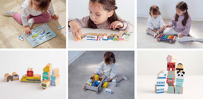 エド・インター×東海道新幹線のコラボ知育玩具を発売