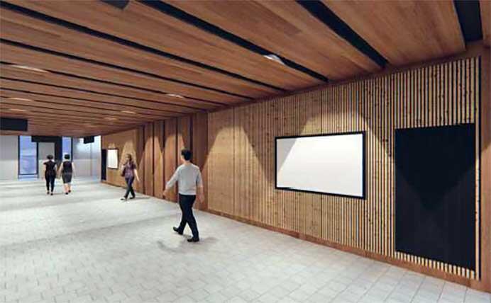 東急，田園都市線 田奈駅のリニューアル工事に着手