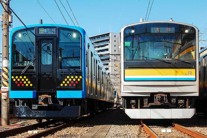 「E131系営業運転開始直前！新旧鶴見線撮影会（T11＆T1ver） in 鎌倉車両センター中原支所」開催