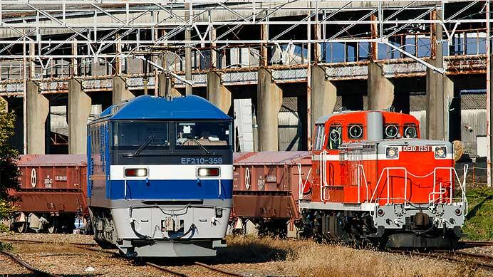 EF210-358が美濃赤坂に入線