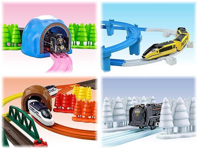 プラレール「景色のカラーレールキット」