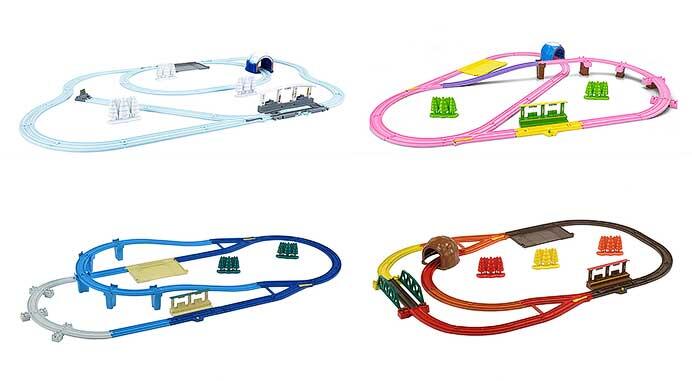 プラレール「景色のカラーレールキット」